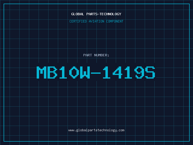 Aviation Part MB10W-1419S
