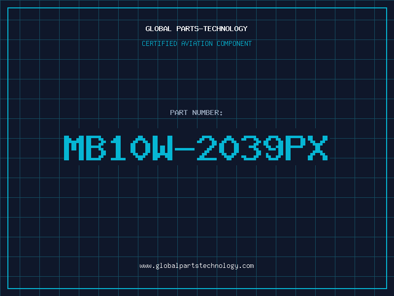 Aviation Part MB10W-2039PX