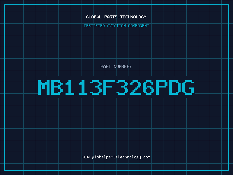 Aviation Part MB113F326PDG