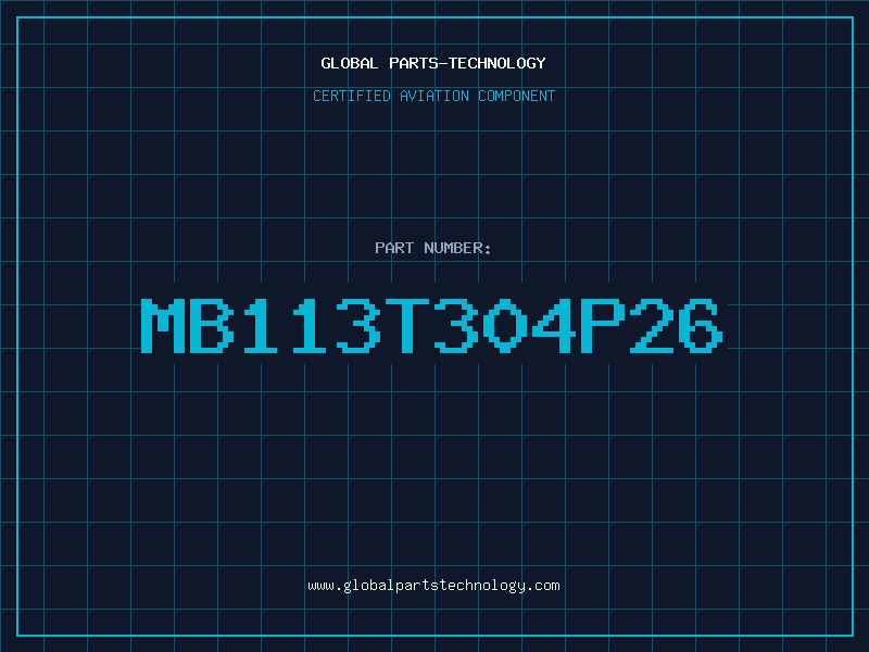 Aviation Part MB113T304P26