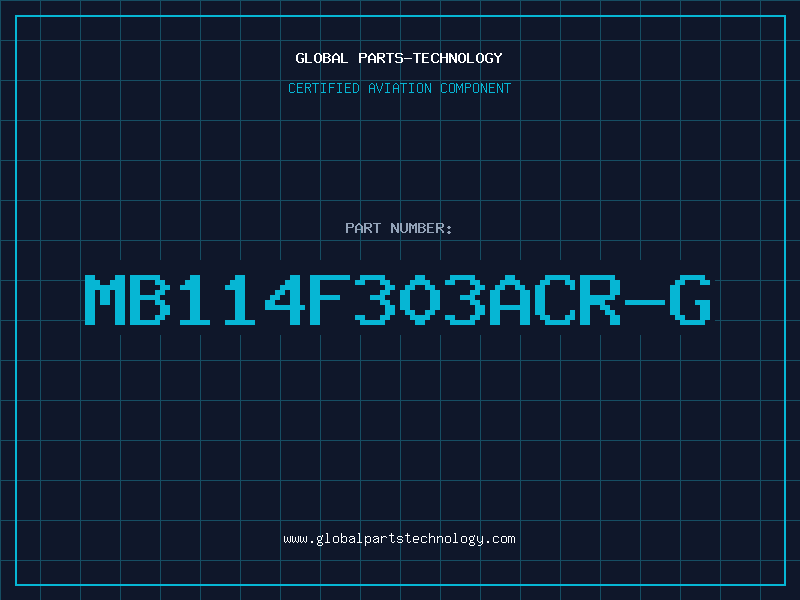 Aviation Part MB114F303ACR-G