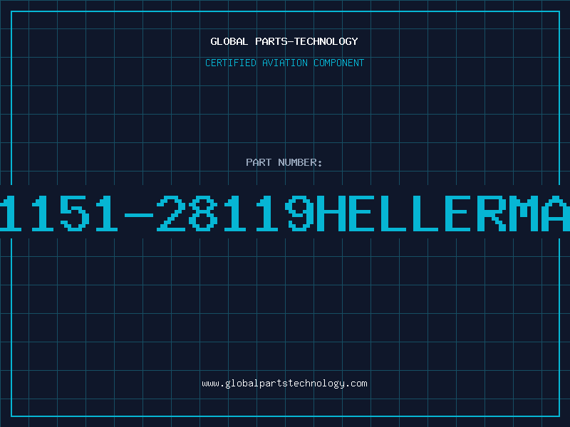 Aviation Part MB1151-28119HELLERMANN