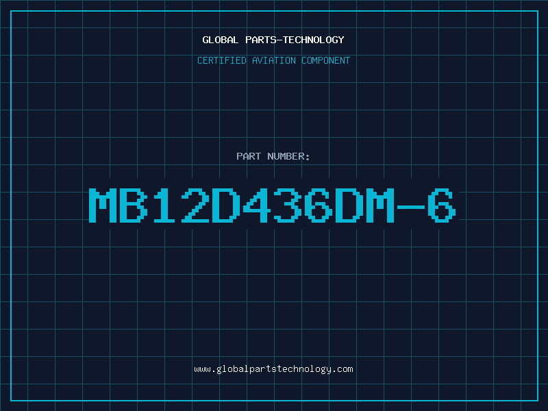 Aviation Part MB12D436DM-6