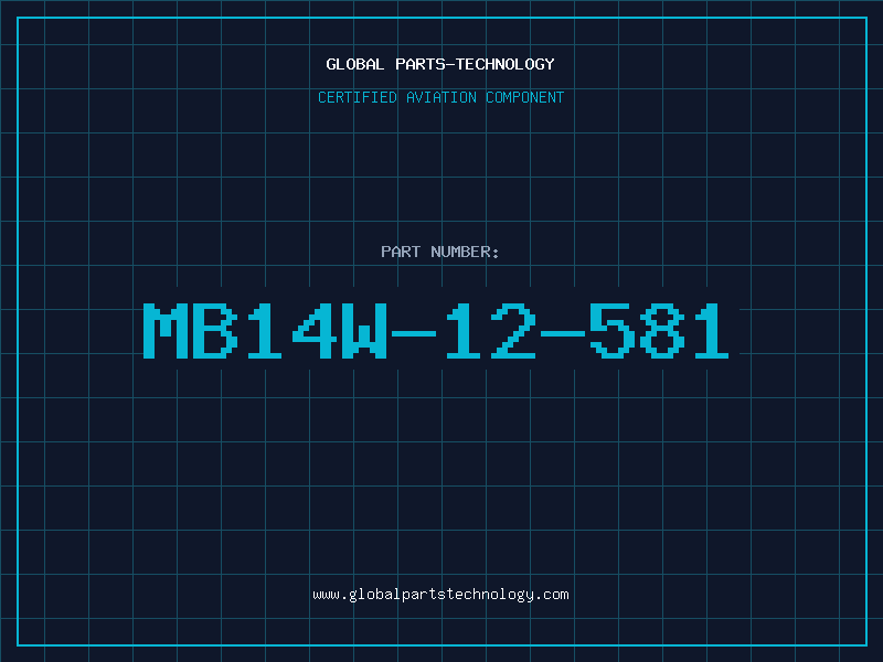 Aviation Part MB14W-12-581
