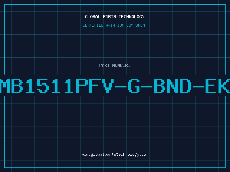 Aviation Part MB1511PFV-G-BND-EK