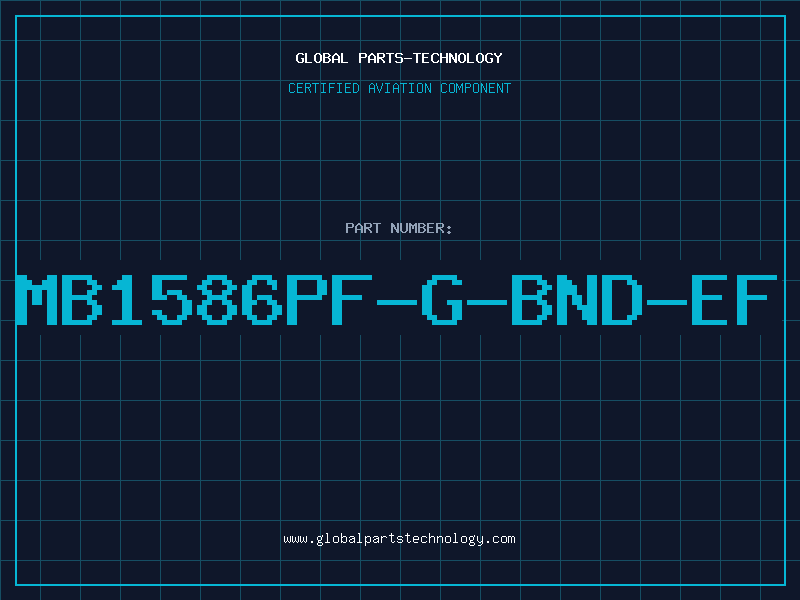 Aviation Part MB1586PF-G-BND-EF
