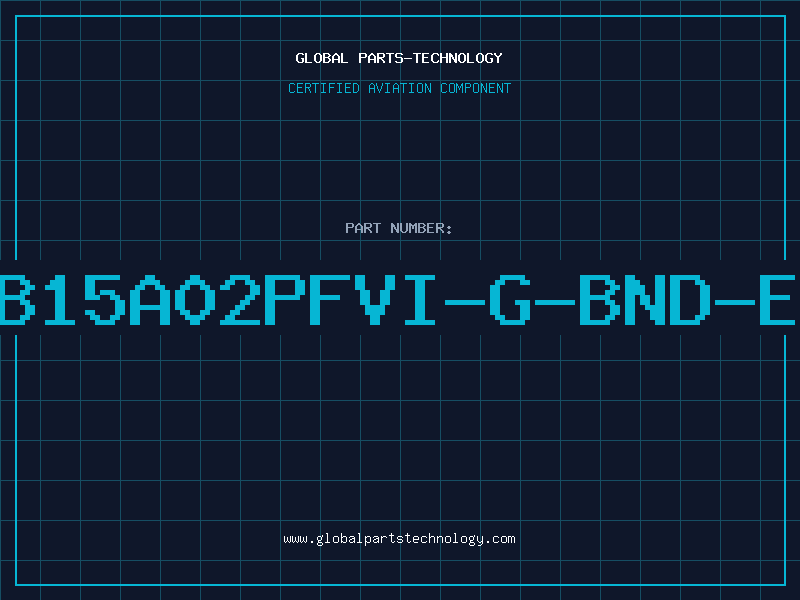 Aviation Part MB15A02PFVI-G-BND-ER