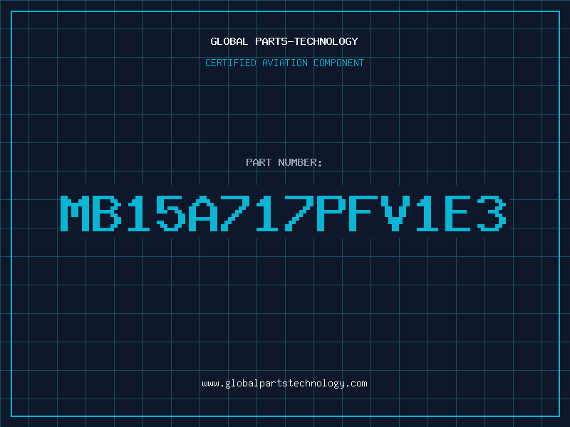 Aviation Part MB15A717PFV1E3