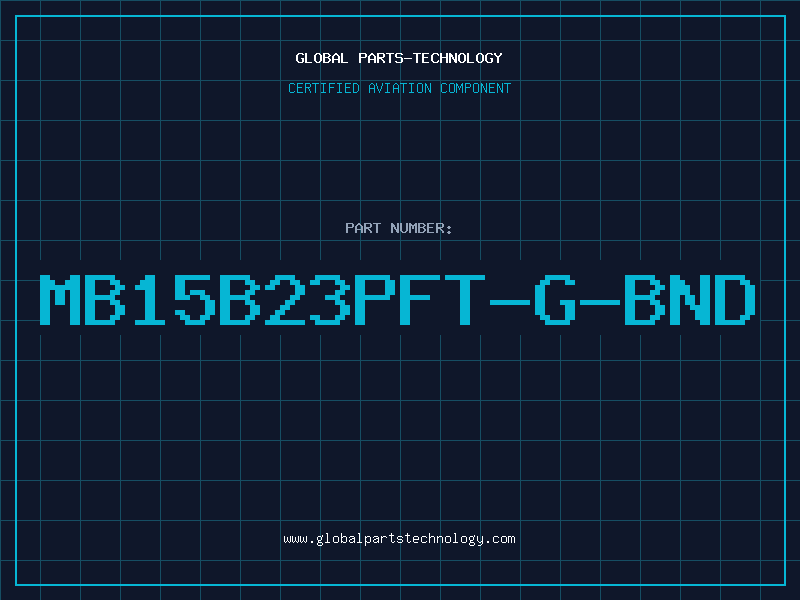 Aviation Part MB15B23PFT-G-BND
