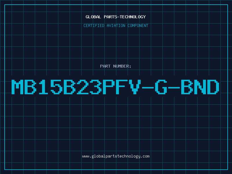 Aviation Part MB15B23PFV-G-BND