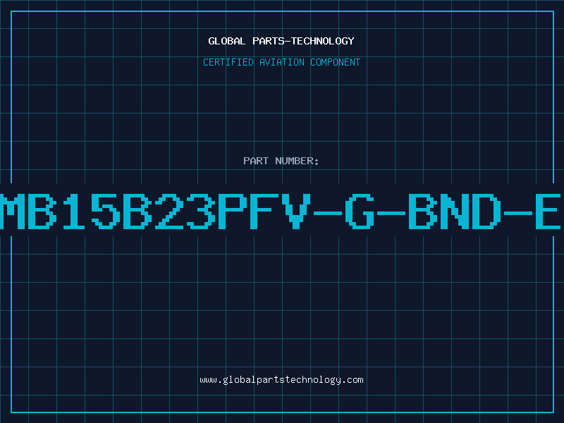Aviation Part MB15B23PFV-G-BND-E