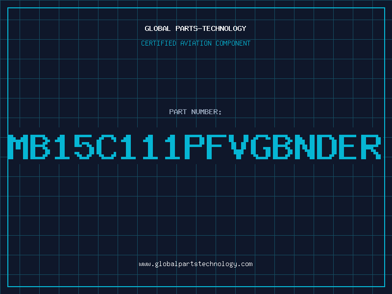 Aviation Part MB15C111PFVGBNDER