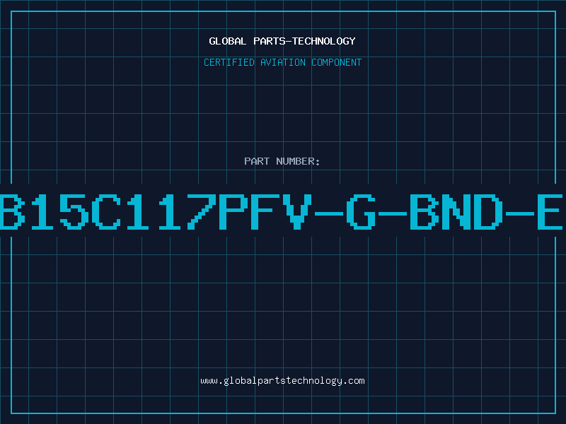 Aviation Part MB15C117PFV-G-BND-EF