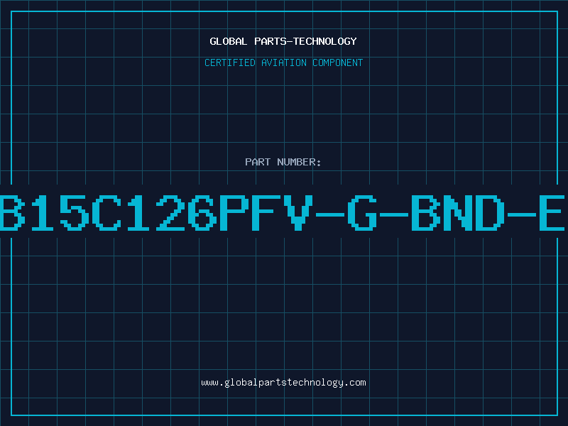 Aviation Part MB15C126PFV-G-BND-ER