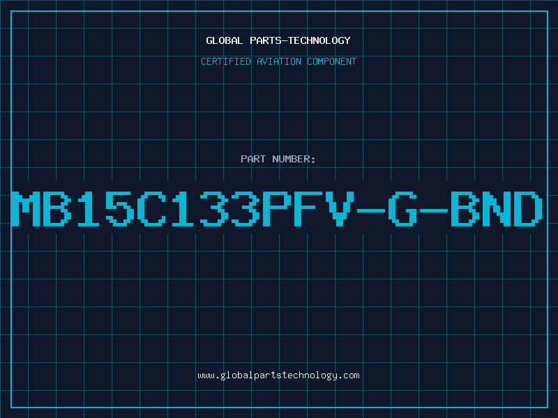 Aviation Part MB15C133PFV-G-BND