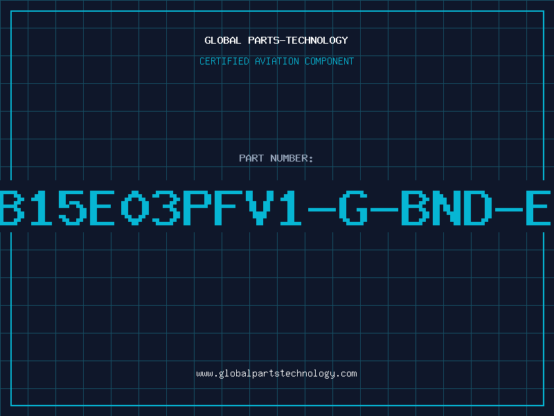 Aviation Part MB15E03PFV1-G-BND-EF