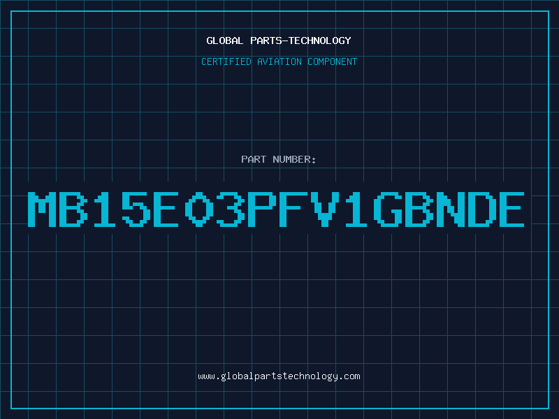 Aviation Part MB15E03PFV1GBNDE