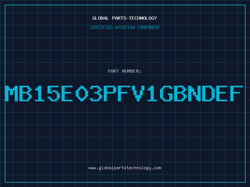 Aviation Part MB15E03PFV1GBNDEF