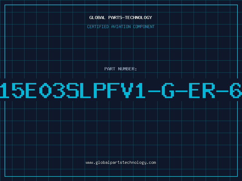 Aviation Part MB15E03SLPFV1-G-ER-6E1