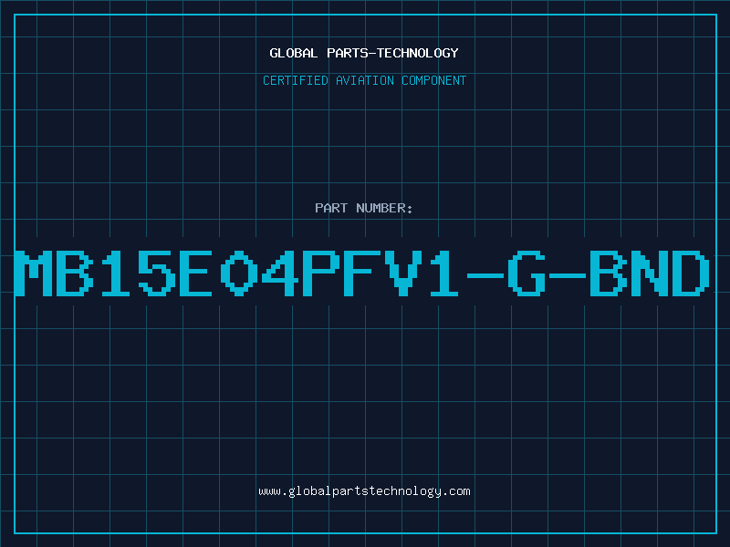 Aviation Part MB15E04PFV1-G-BND