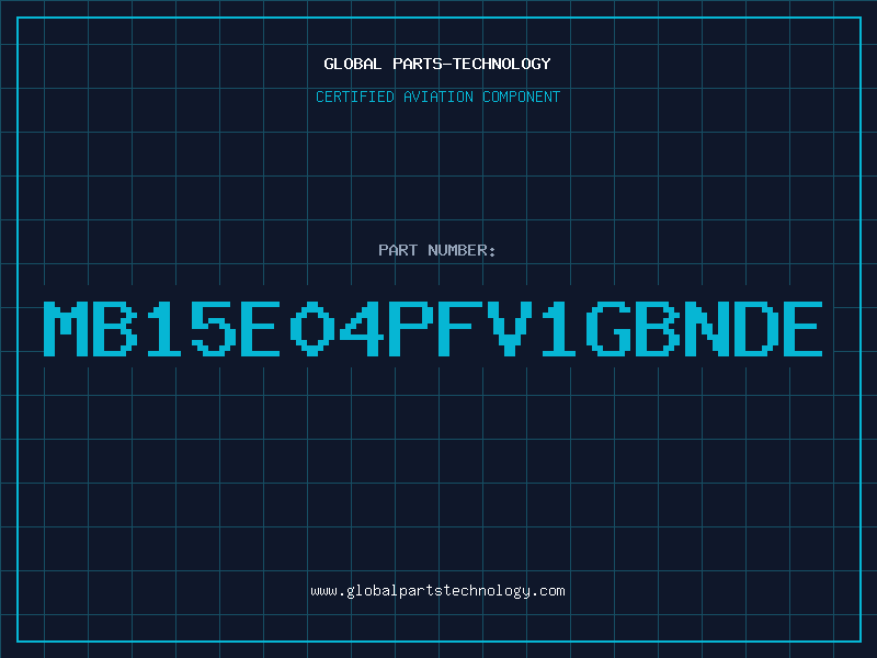 Aviation Part MB15E04PFV1GBNDE