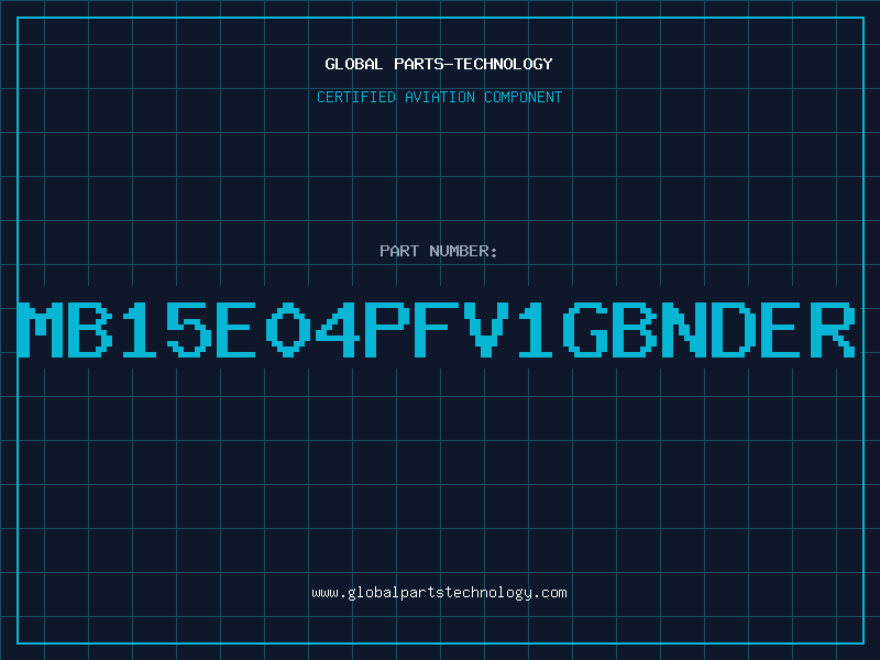 Aviation Part MB15E04PFV1GBNDER