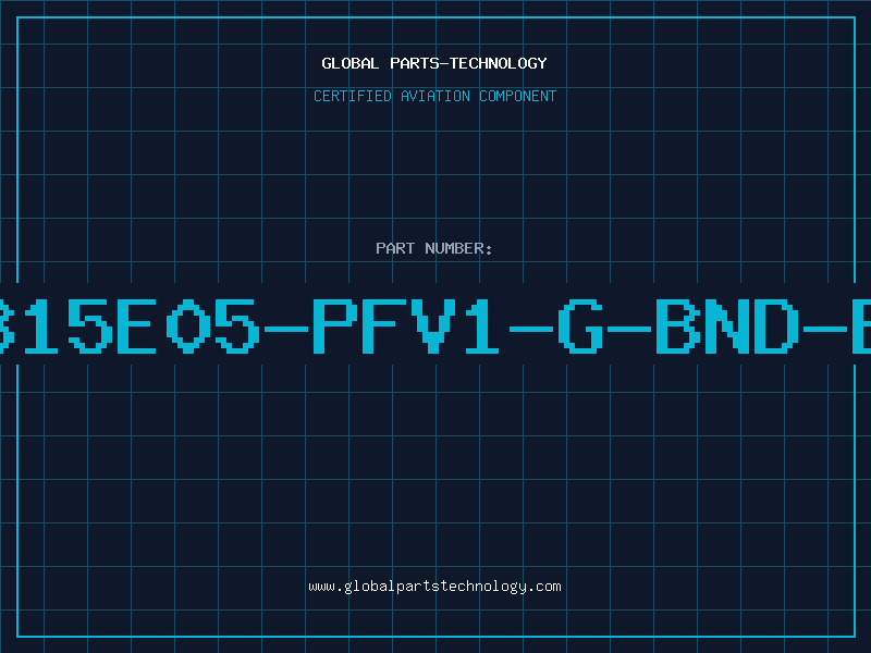 Aviation Part MB15E05-PFV1-G-BND-EF