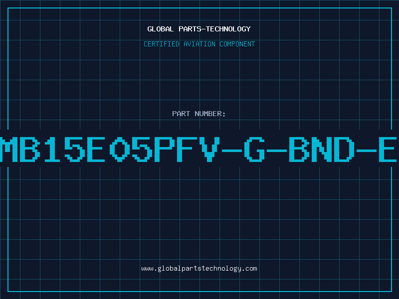 Aviation Part MB15E05PFV-G-BND-E