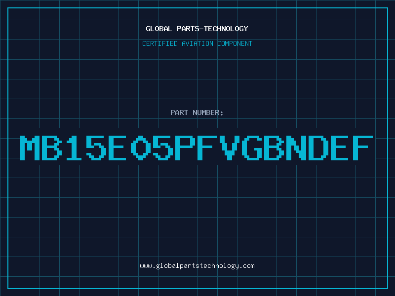 Aviation Part MB15E05PFVGBNDEF