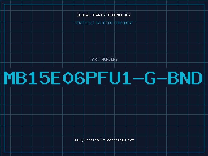 Aviation Part MB15E06PFU1-G-BND
