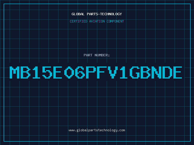 Aviation Part MB15E06PFV1GBNDE