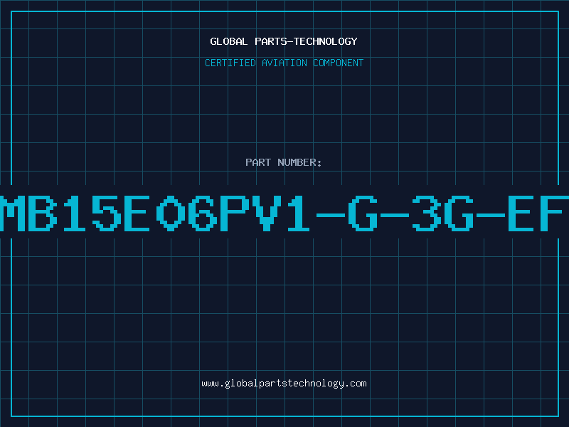 Aviation Part MB15E06PV1-G-3G-EF