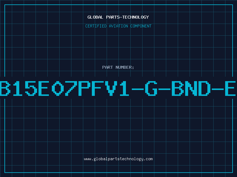 Aviation Part MB15E07PFV1-G-BND-ER