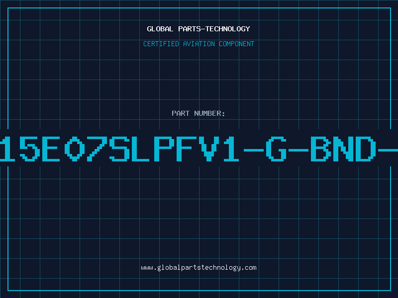 Aviation Part MB15E07SLPFV1-G-BND-ER