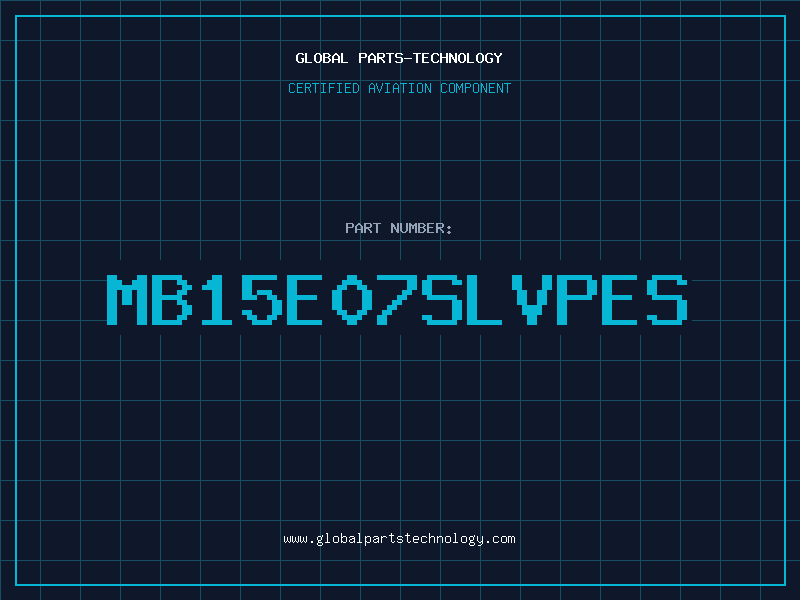 Aviation Part MB15E07SLVPES