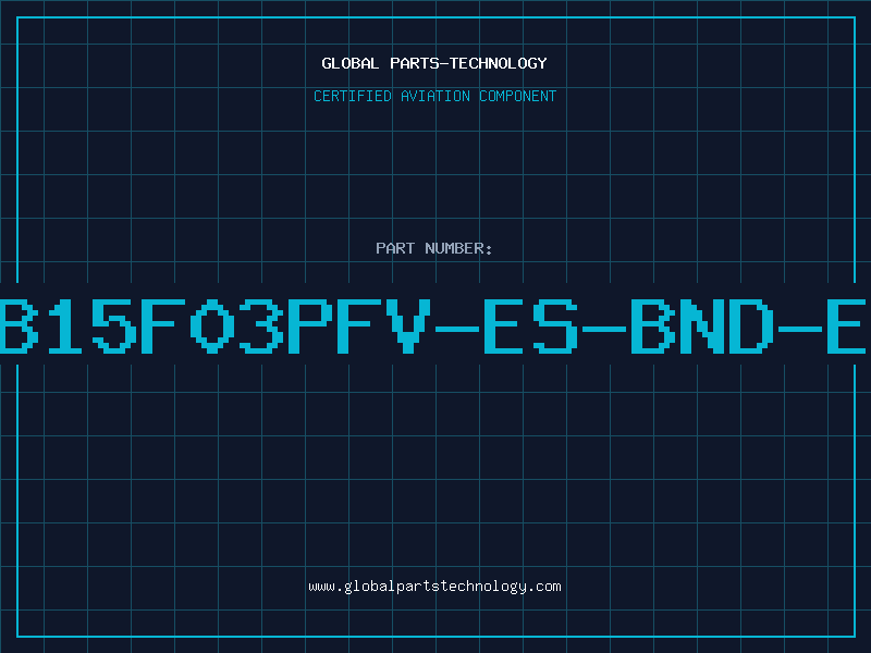 Aviation Part MB15F03PFV-ES-BND-ER