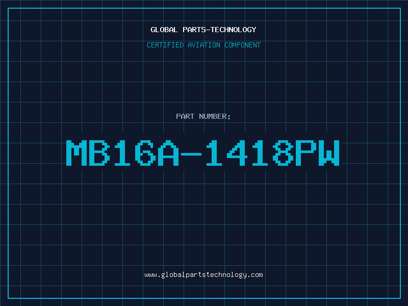 Aviation Part MB16A-1418PW