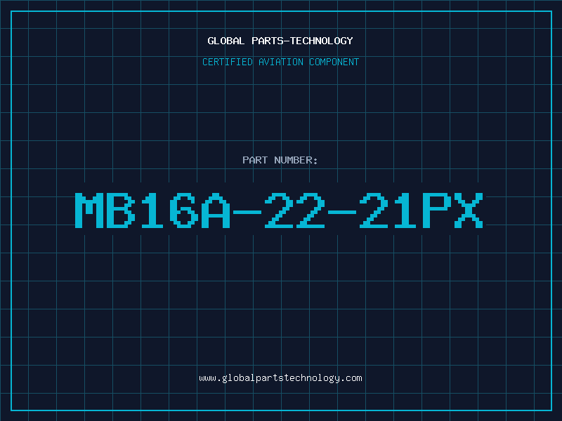 Aviation Part MB16A-22-21PX