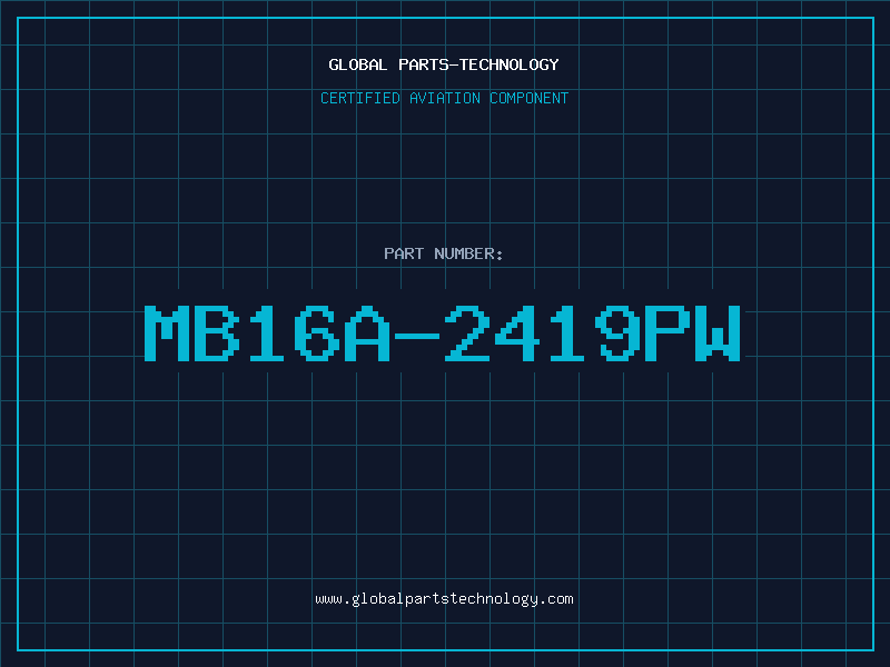 Aviation Part MB16A-2419PW