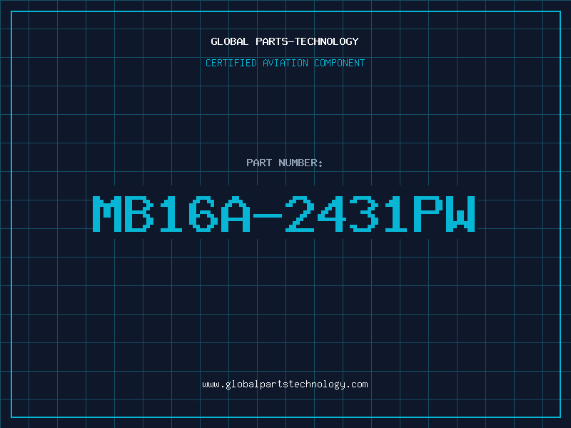 Aviation Part MB16A-2431PW