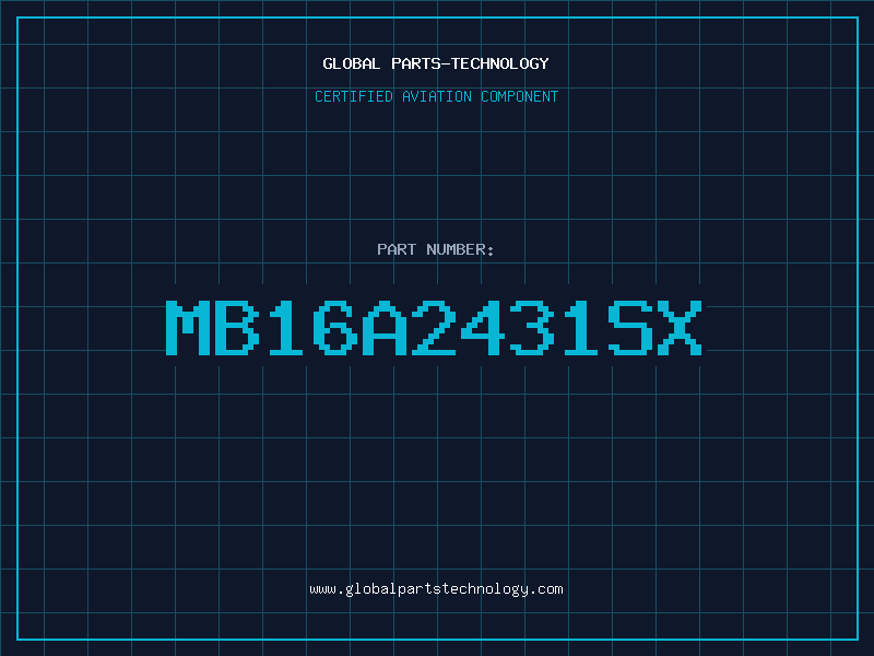 Aviation Part MB16A2431SX