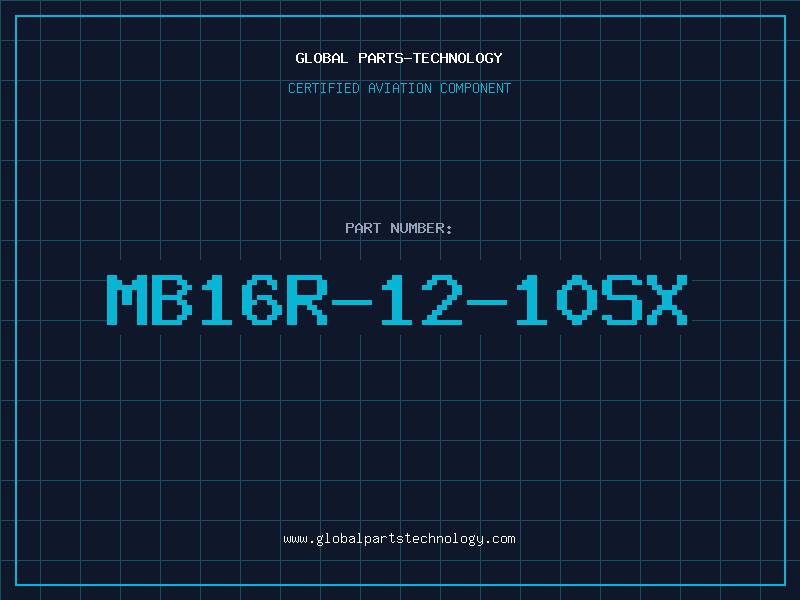 Aviation Part MB16R-12-10SX