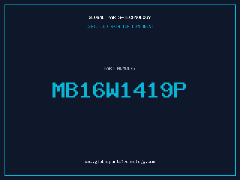 Aviation Part MB16W1419P