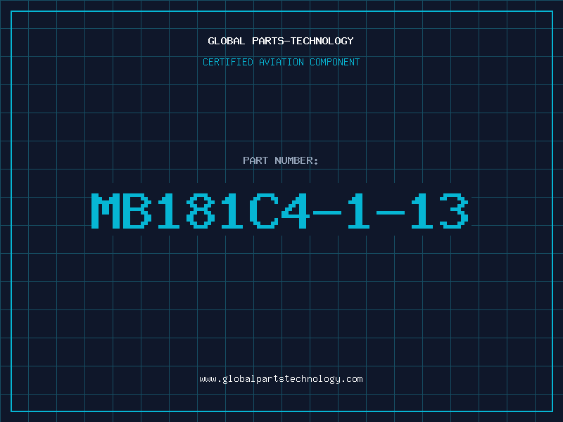 Aviation Part MB181C4-1-13