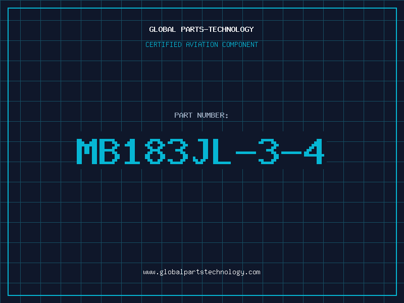 Aviation Part MB183JL-3-4