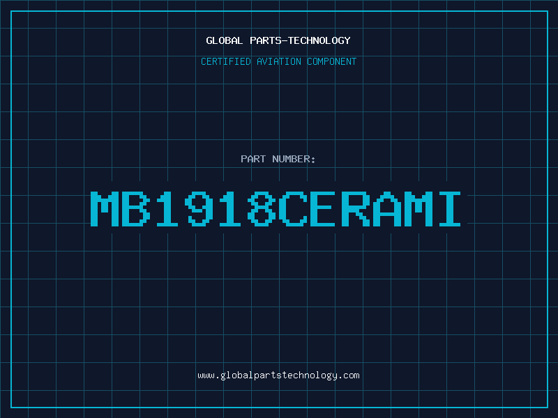 Aviation Part MB1918cerami