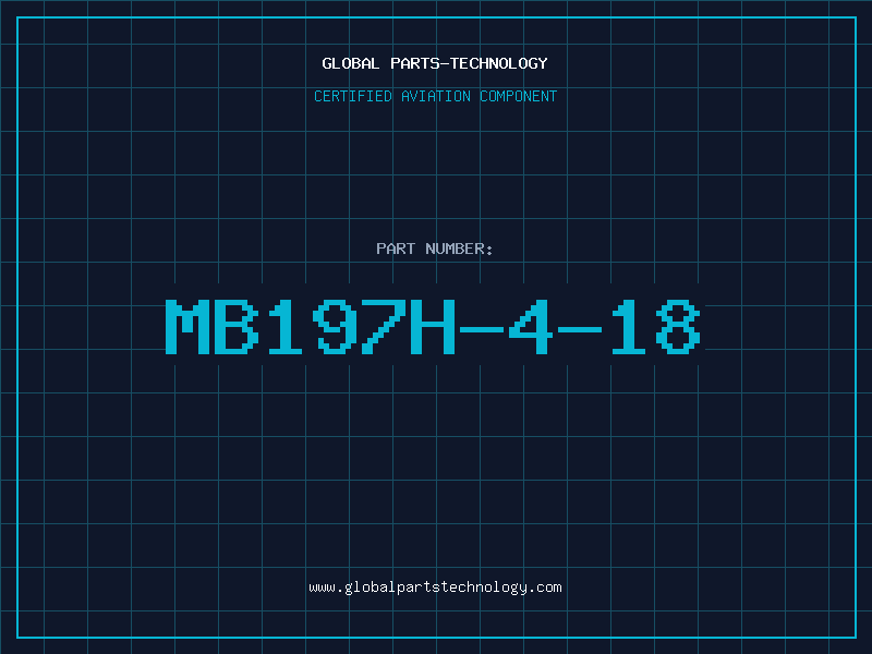 Aviation Part MB197H-4-18