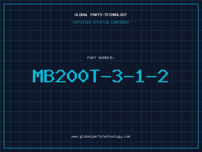 Aviation Part MB200T-3-1-2