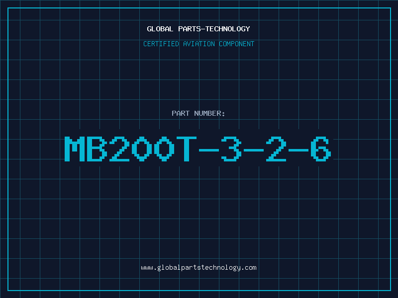Aviation Part MB200T-3-2-6