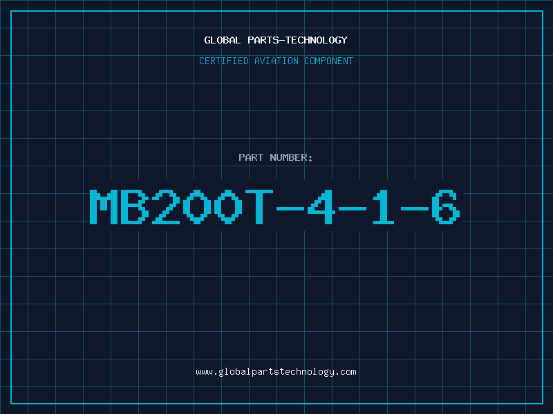Aviation Part MB200T-4-1-6